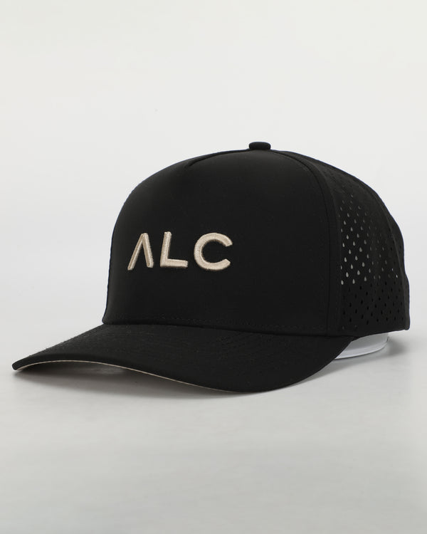 ALC Snapback Waterproof Cap - Black