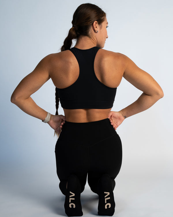 Forge Activewear, The back details of our best selling Cleo Sports Bra in  dark cerulean blue. • #forgeactivewear #movewithforge #activewear  #sportswear #