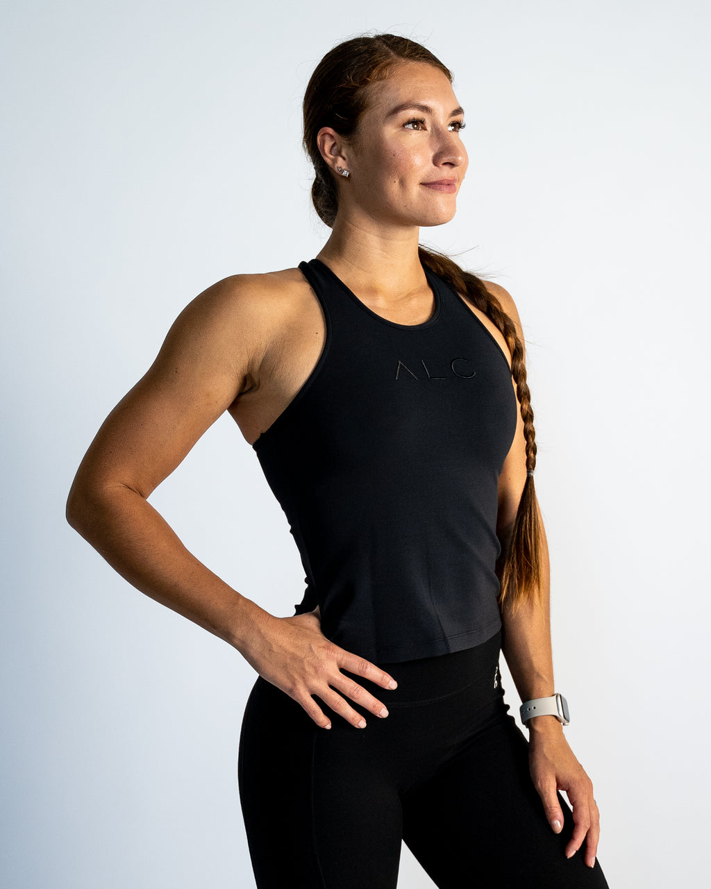 Ribbed Racerback Sports Bra (Women's) – Muscle T