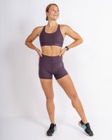 Women's Essential Short - 4" High Rise - Native Plum