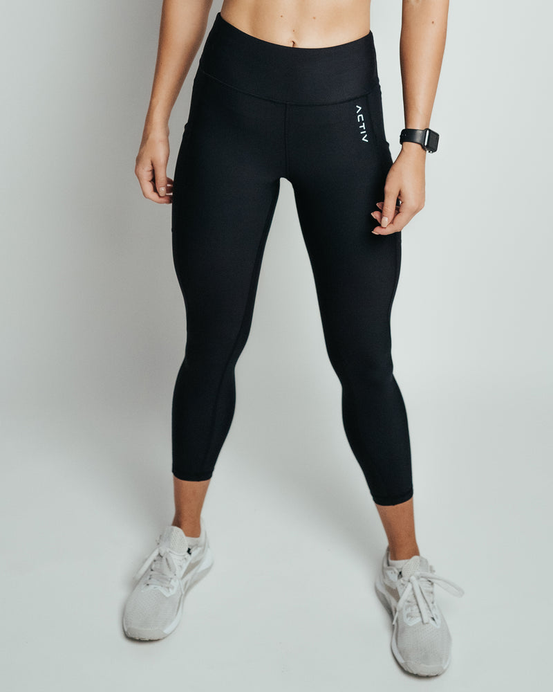 Women's Performance Tight - 7/8 High Rise - Black – ALC // ACTIV Lifestyle  Co
